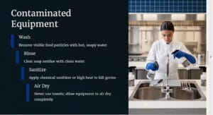 Contaminated Equipment
